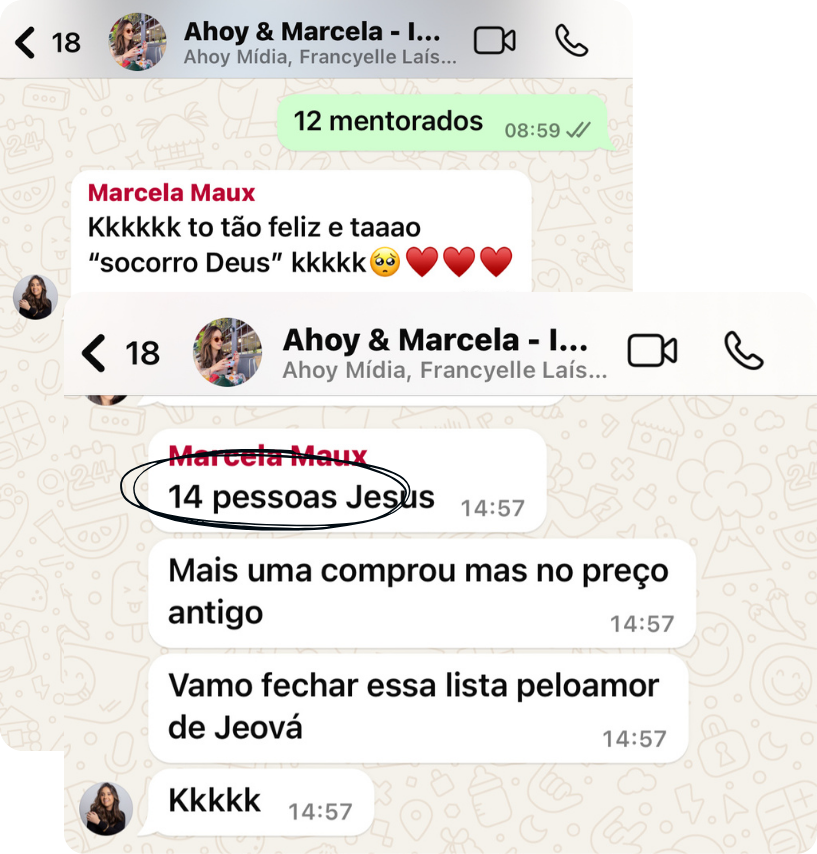 Depoimento de Marcela