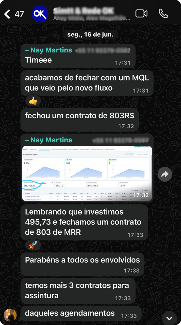 Depoimento de Naya Martins